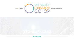 Desktop Screenshot of massageinvail.com